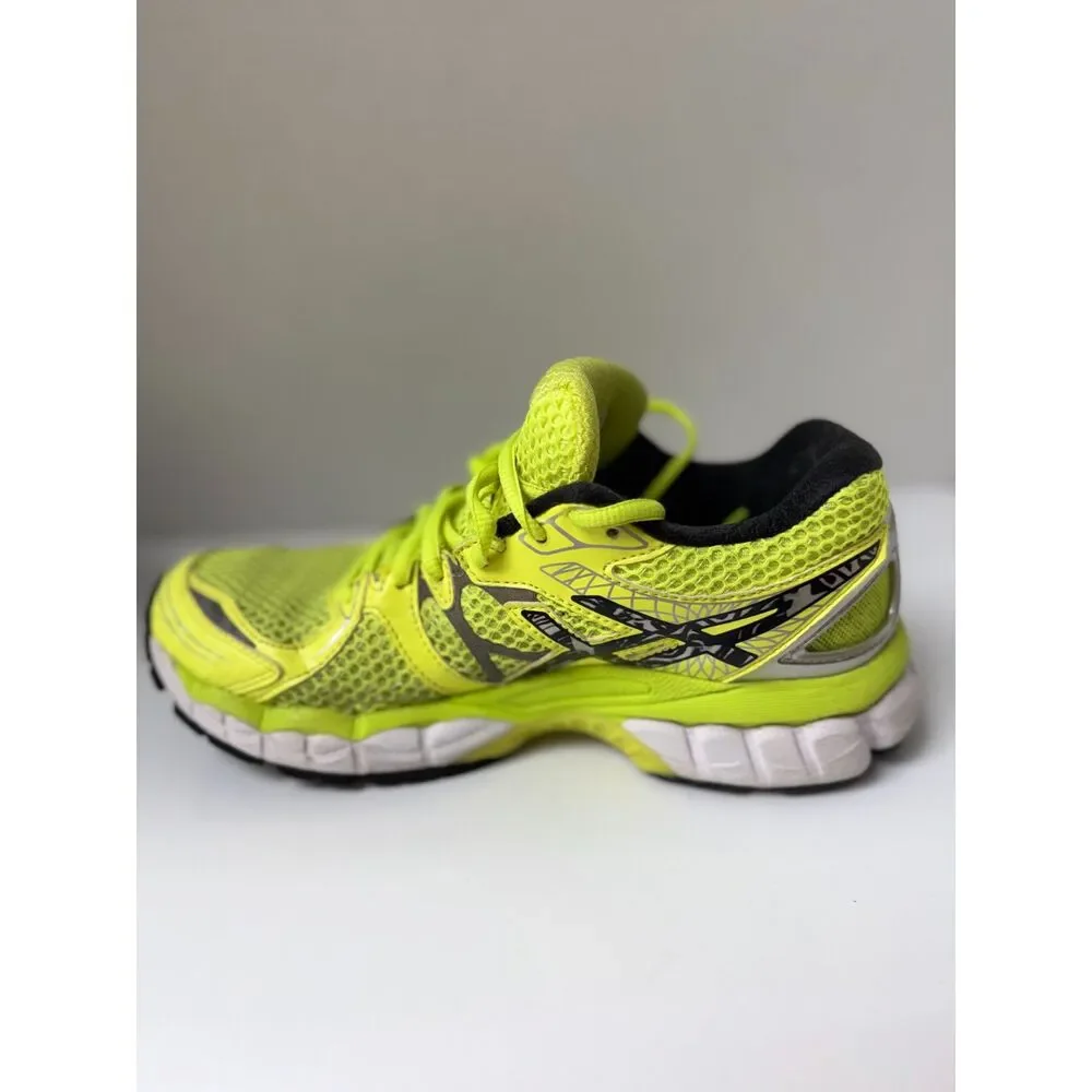 ASICS Women's GEL-Nimbus 16 Lite Show Sneaker Neon Volt Yellow Size 6 US